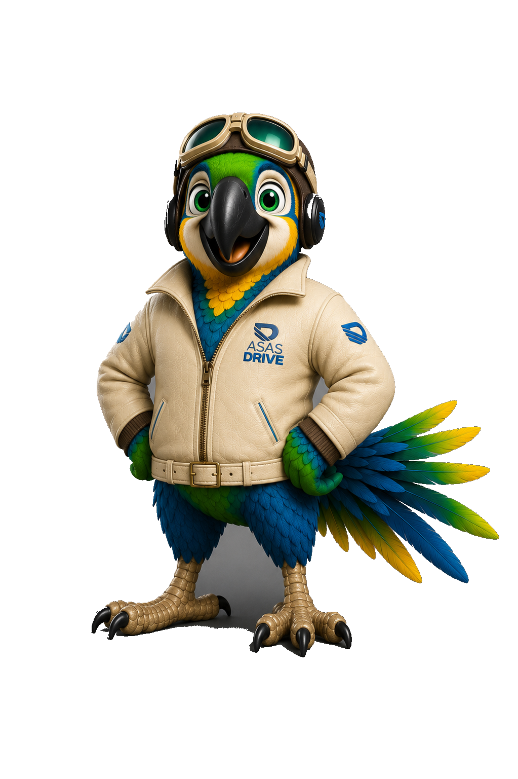 Mascote Asas Drive